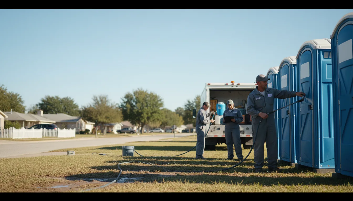 Long-Term Portable Toilet Rental in Frankston, TX near me